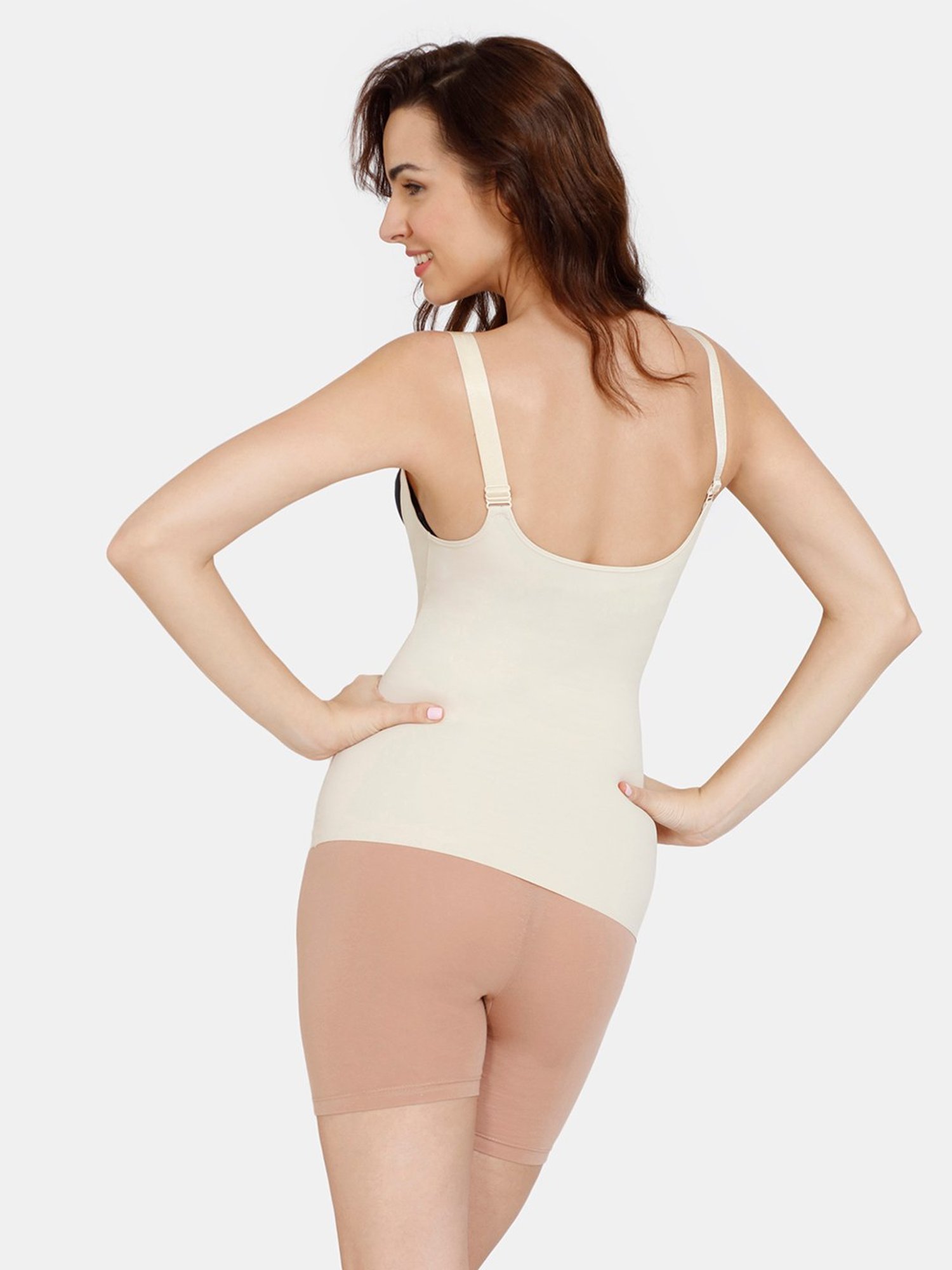Zivame Beige Slimming Camisole