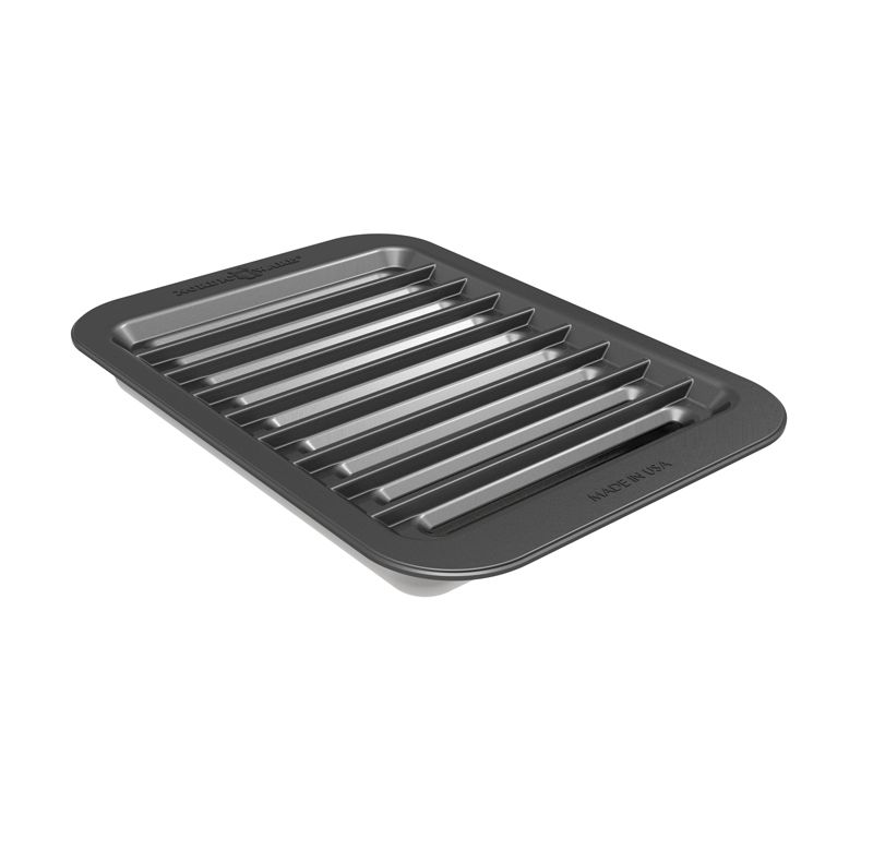 Nordic Ware Compact Cast Grill & Sear, Small, Black