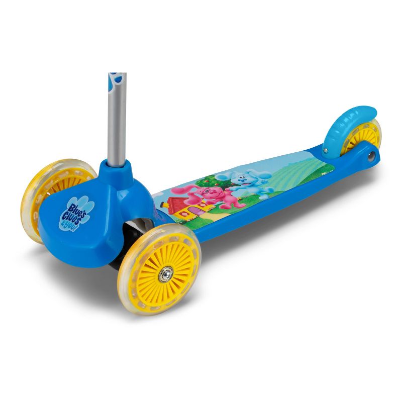 Blue's Clues & You! Swingin' Blue 3 Wheel Kick Scooter- Blue