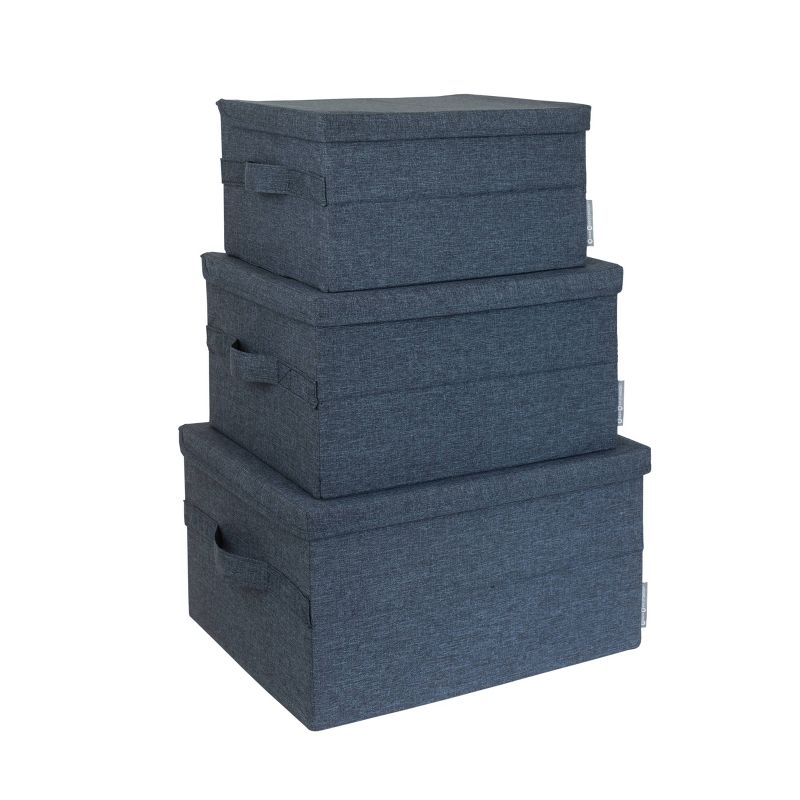 Bigso Box of Sweden Large Soft Storage Box Gray