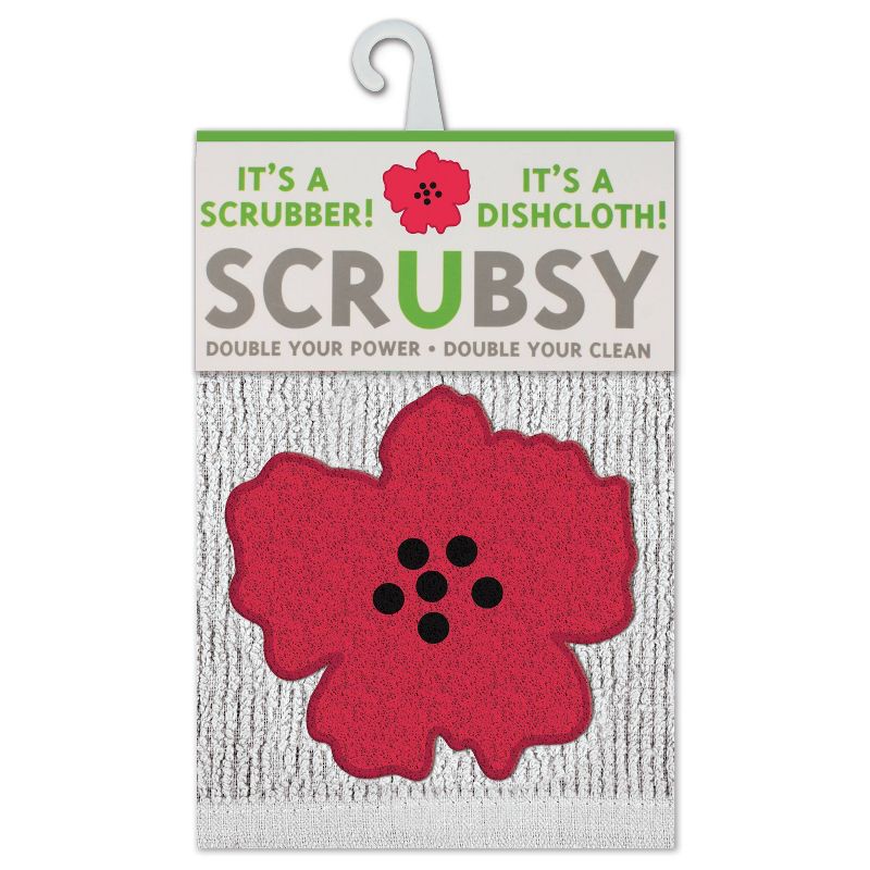 Swedish Dish Cloth 7.75" Thanksgiving Fall Set / 4 Dishcloth Kitchen Clean Up  -  Dish Cloth