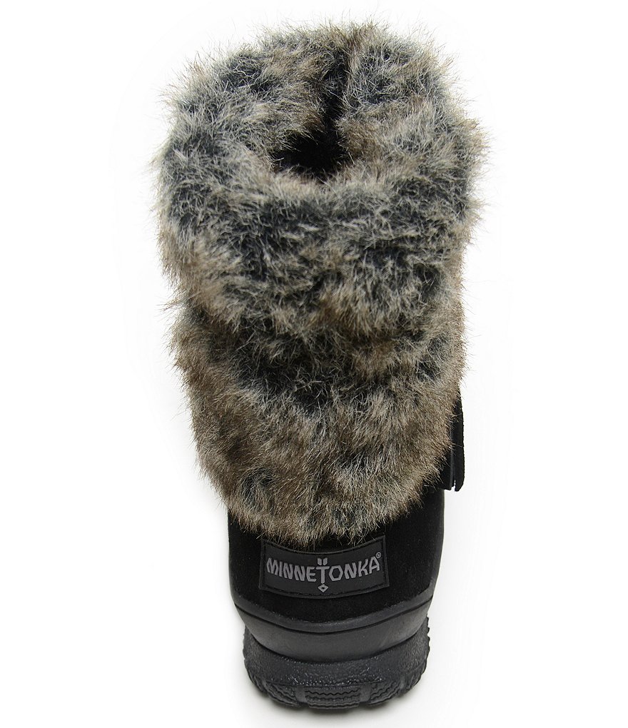 bionica Denali 2 Collection Derinda Waterproof Leather Block Heel Lug Sole Combat Booties