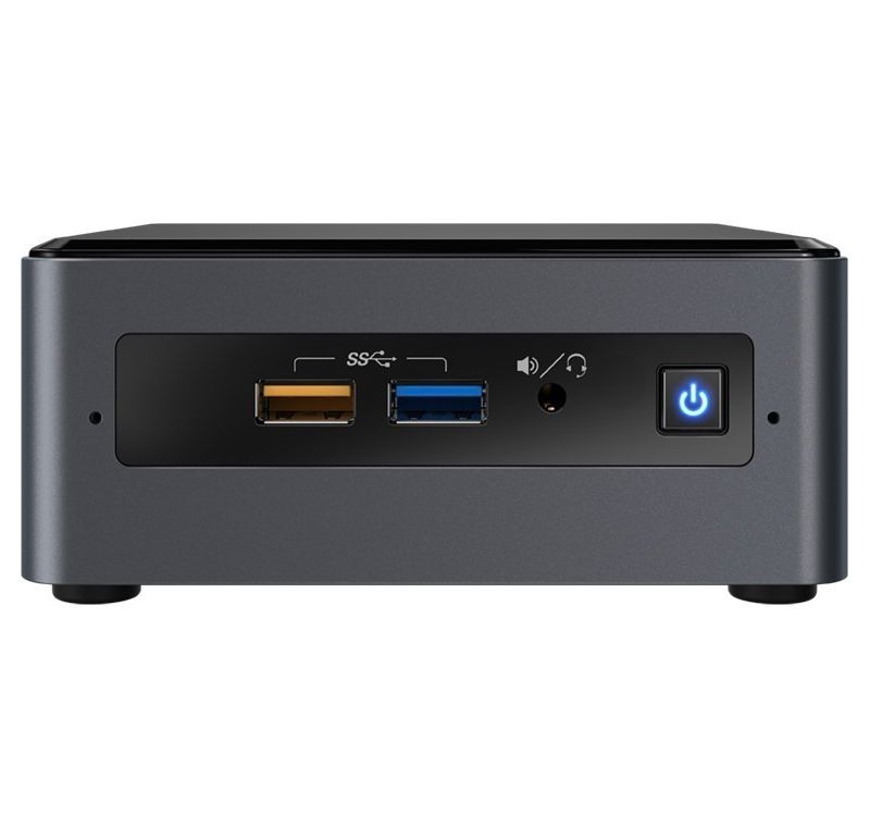 Intel NUC NUC7CJYH Desktop Computer - Celeron J4005 - Mini PC - Intel UHD Graphics 600 - Wireless LAN - Bluetooth
