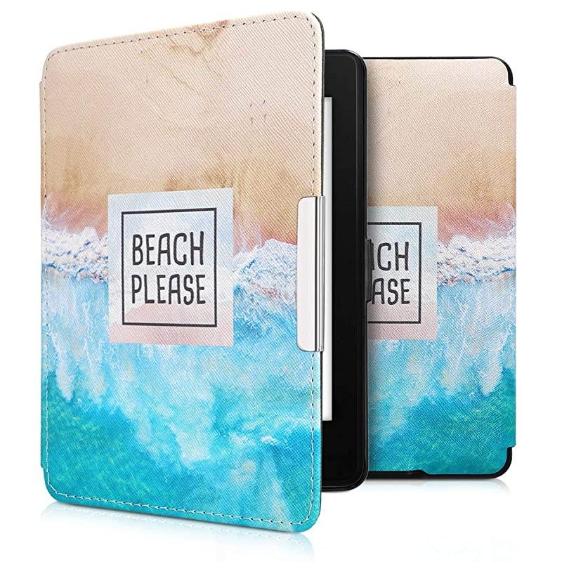 Compatible with  Kindle Paperwhite PU eReader Cover Beach Please
