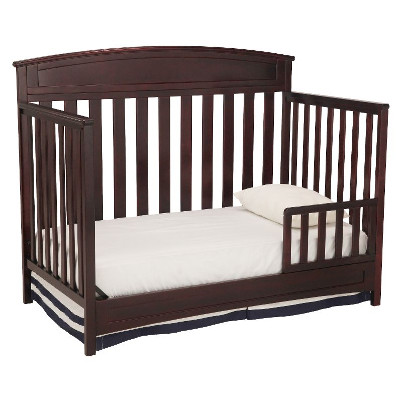 Delta Children Sutton 4-in-1 Convertible Crib, Greenguard Gold Certified - Espresso Java