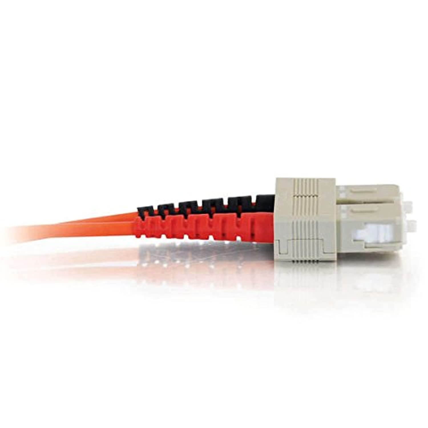 C2G/Cables to Go 14563 SC/SC Duplex 50/125 Multimode Fiber Patch Cable (4 Meters, Orange)
