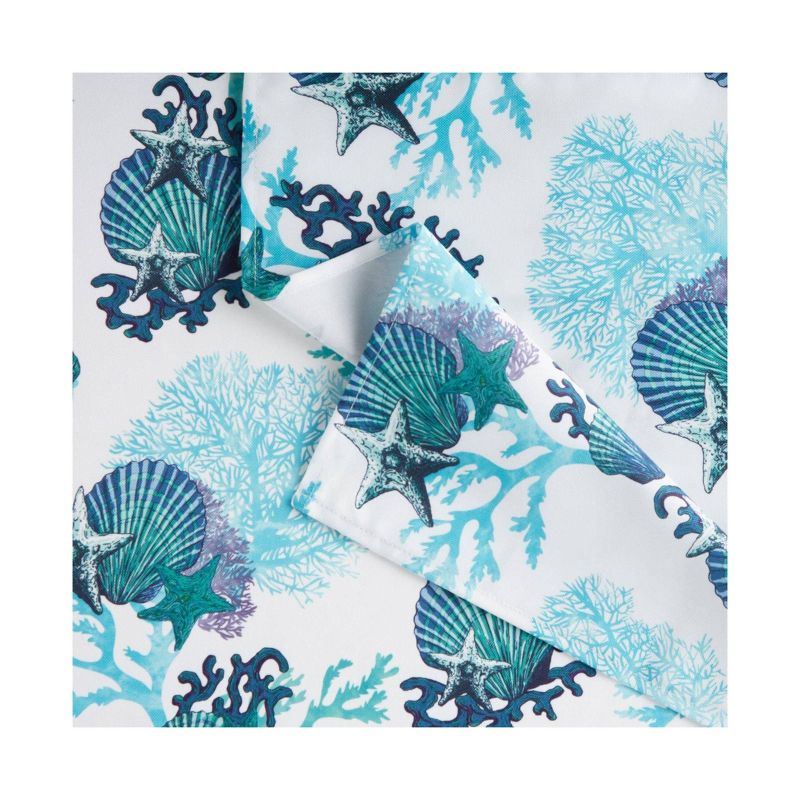 70" Coastal Coral Round Tablecloth - Fiesta