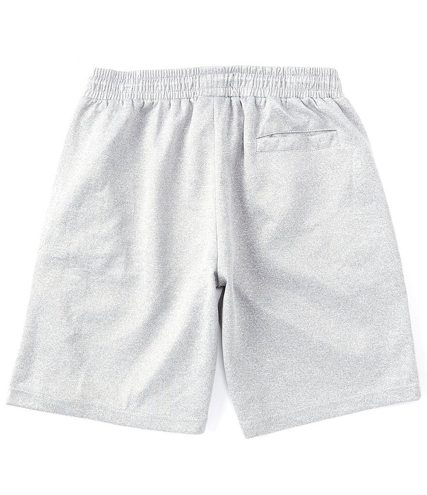 Px Clothing Elastic-Waist Piping 9#double; Inseam Athletic Shorts