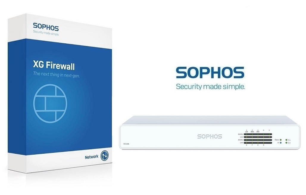 Sophos XG 135 rev.3 TotalProtect Plus, 3-year (EU/UK/US power cord) - XP1D33SEK