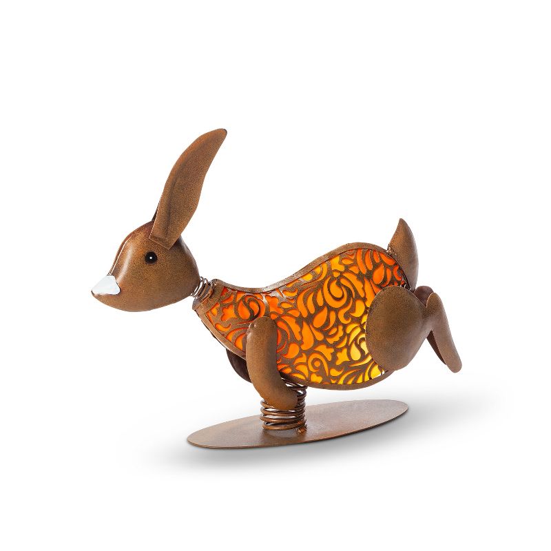 14.5" Polyresin Great Horned Owl on Stump Black - Hi-Line Gift