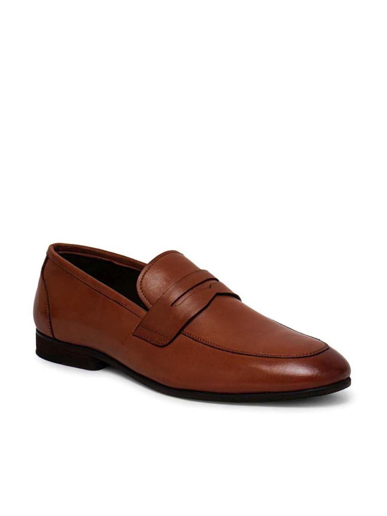 Ezok Men's Tan Casual Loafers