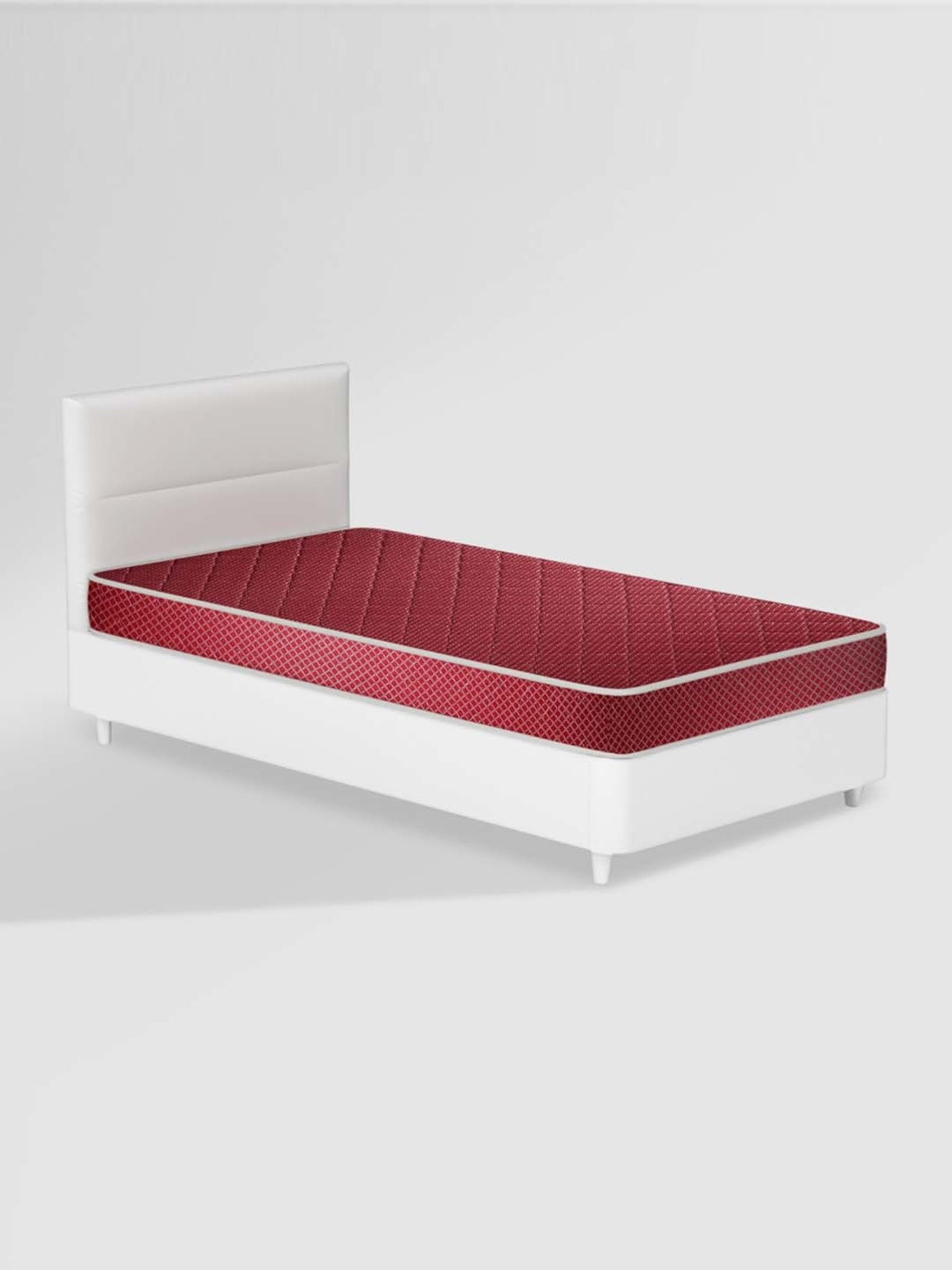 Godrej Interio Orthomatic Regular Red Bonded Foam Single Bed Mattress
