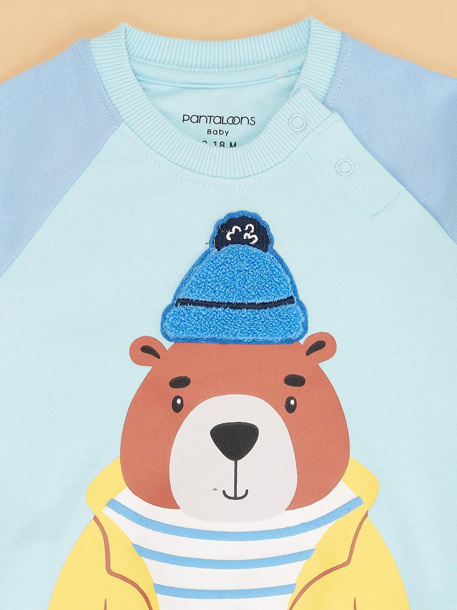 Pantaloons Baby Blue Sweatshirt