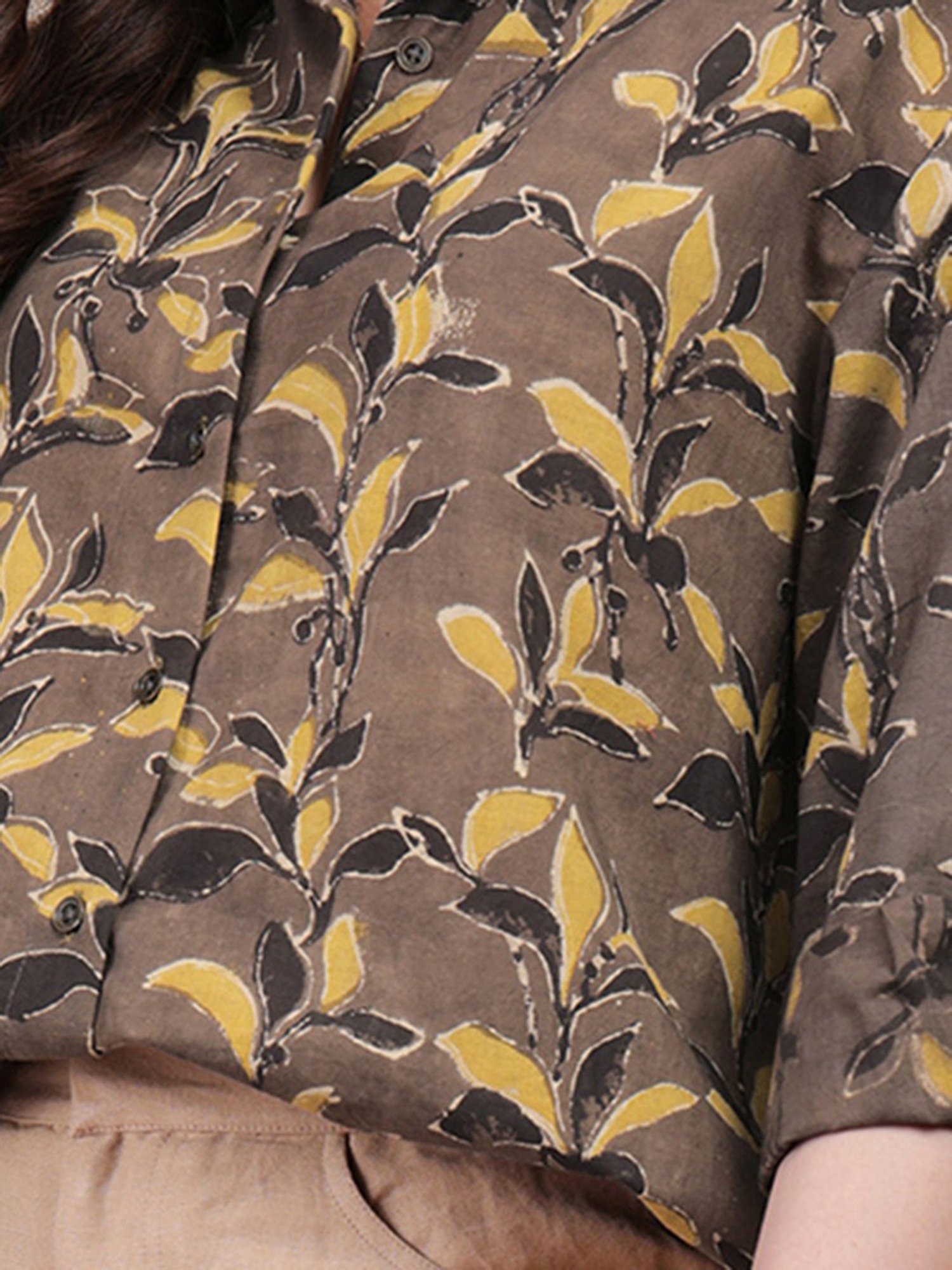 Pink Fort Brown Cotton Striped Shirt