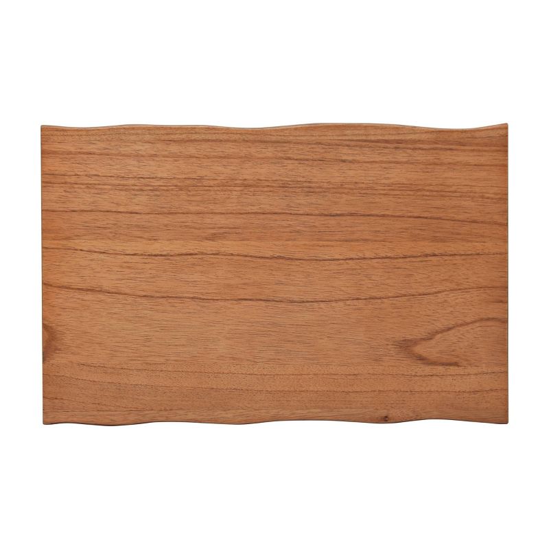 21" x 10" Wood Live Edge Bed Tray Natural - Hopper Studio