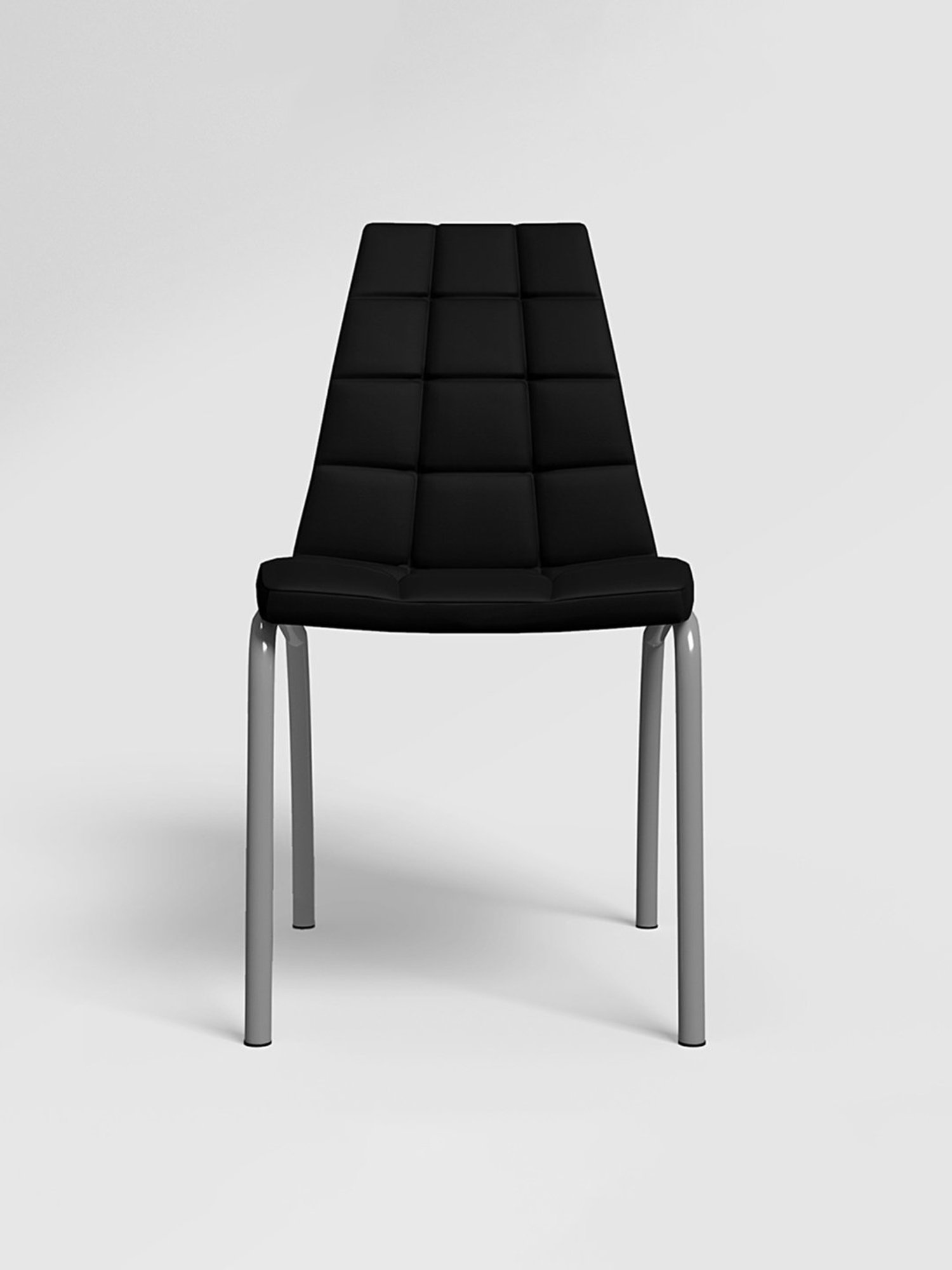 Durian Elanor Modern Brown & Beige Premium Leatherette Dining Chair