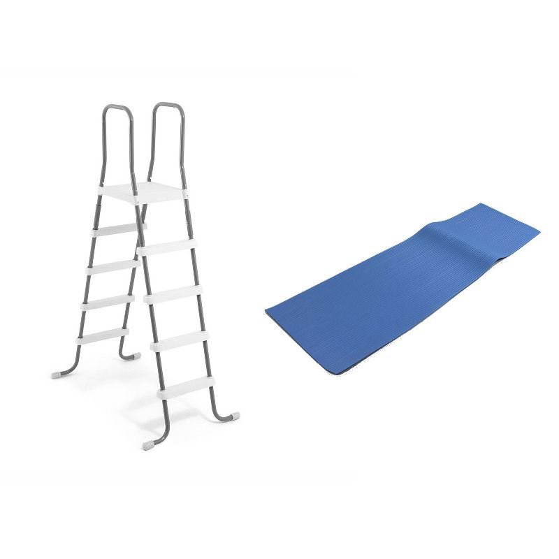 2) Hydro Tools Swimline 87953 9x36" Vinyl Protective Swimming Pool Ladder Mat
