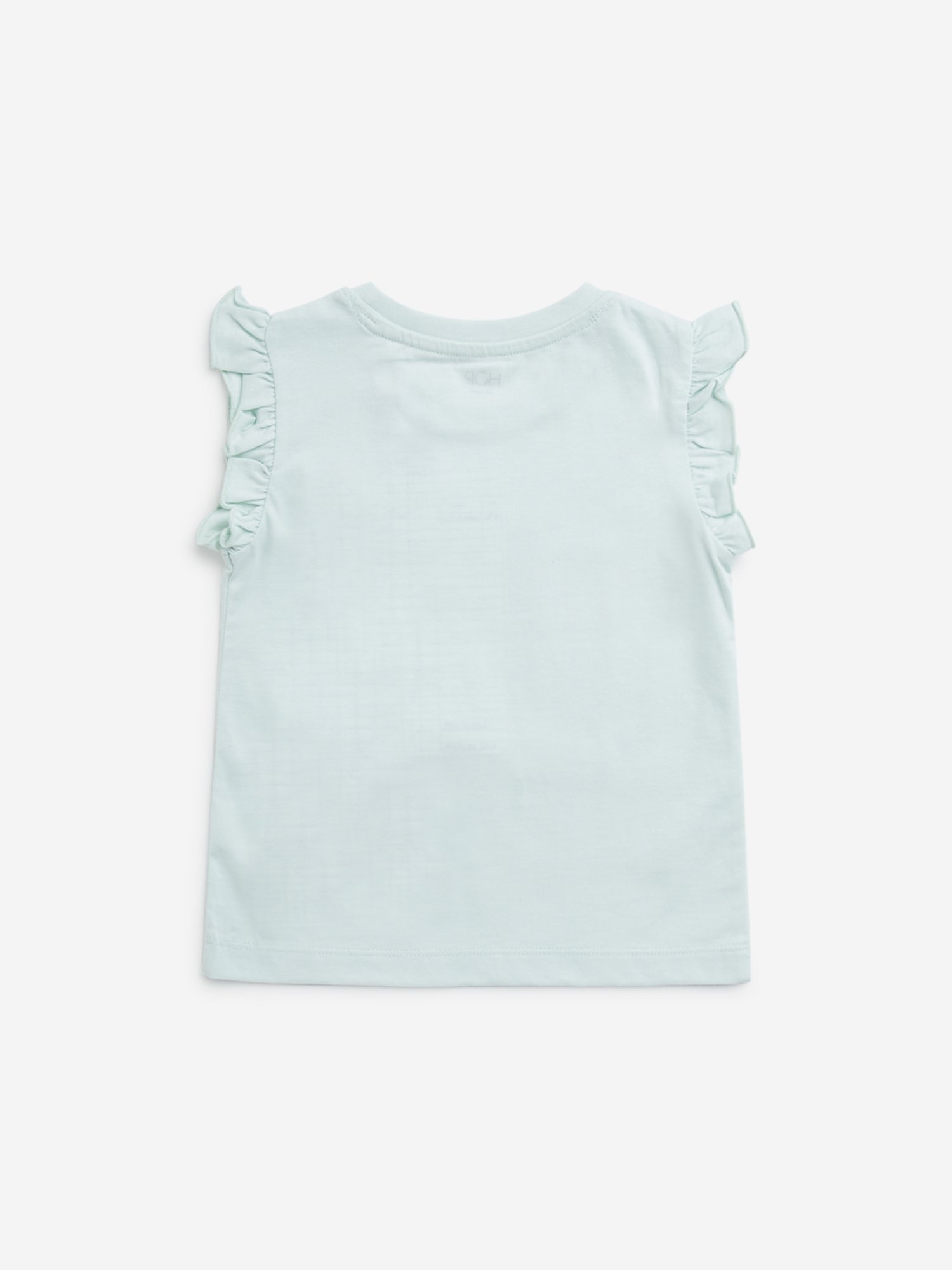 HOP Kids by Westside Mint Cityscape Design Cotton T-Shirt