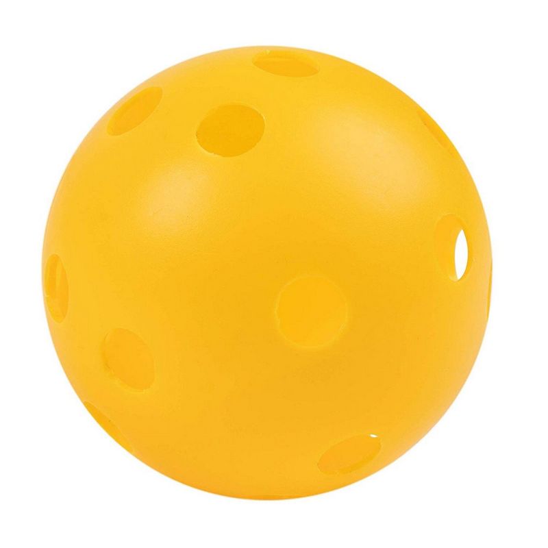 Juvale 12 Pack 2.7" Practice Baseballs, Pickleballs Hollow Airflow Baseballs for T-Ball, Softball Training