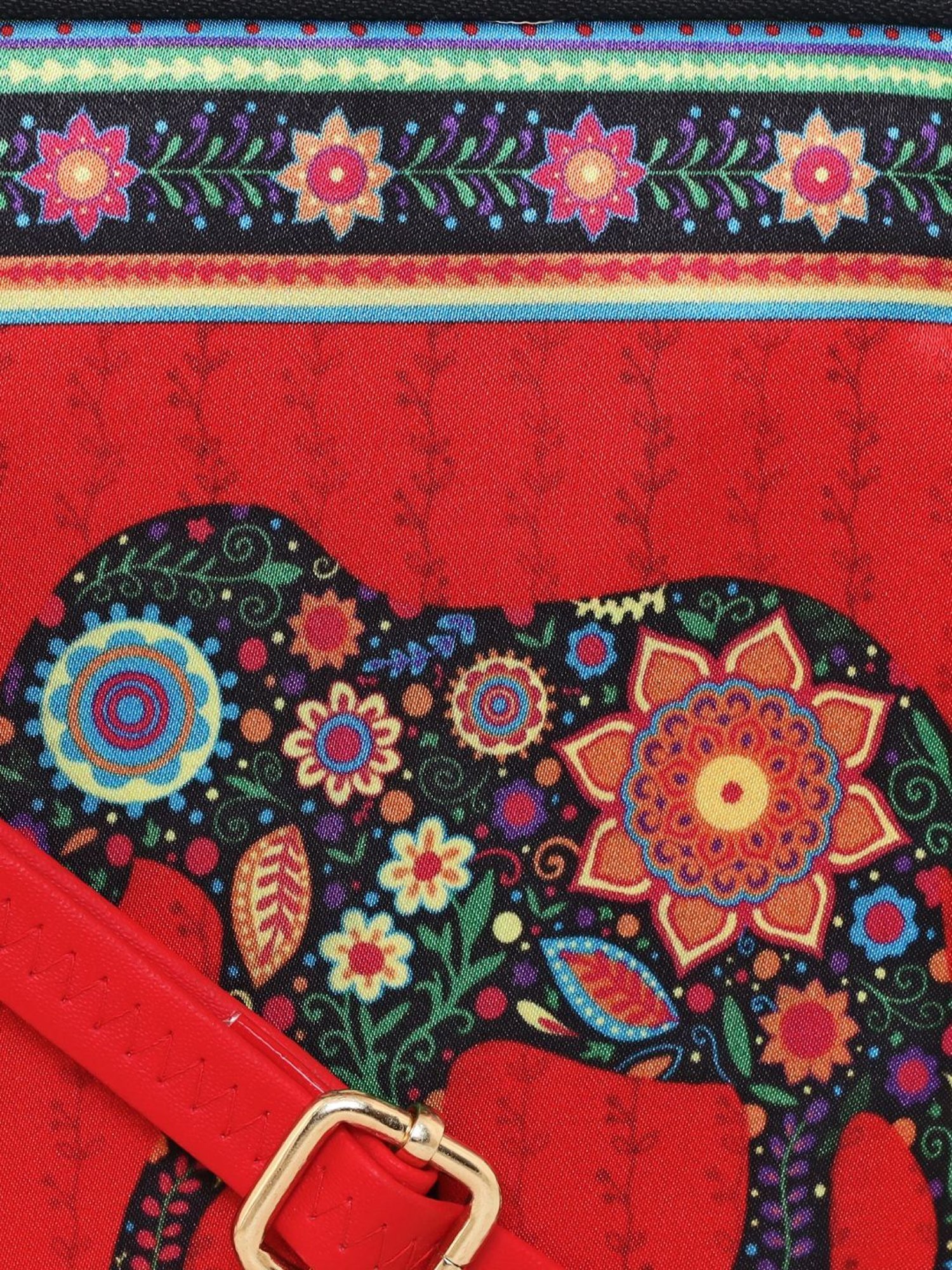 Sabhyata Multicolor Printed Small Cross Body Bag