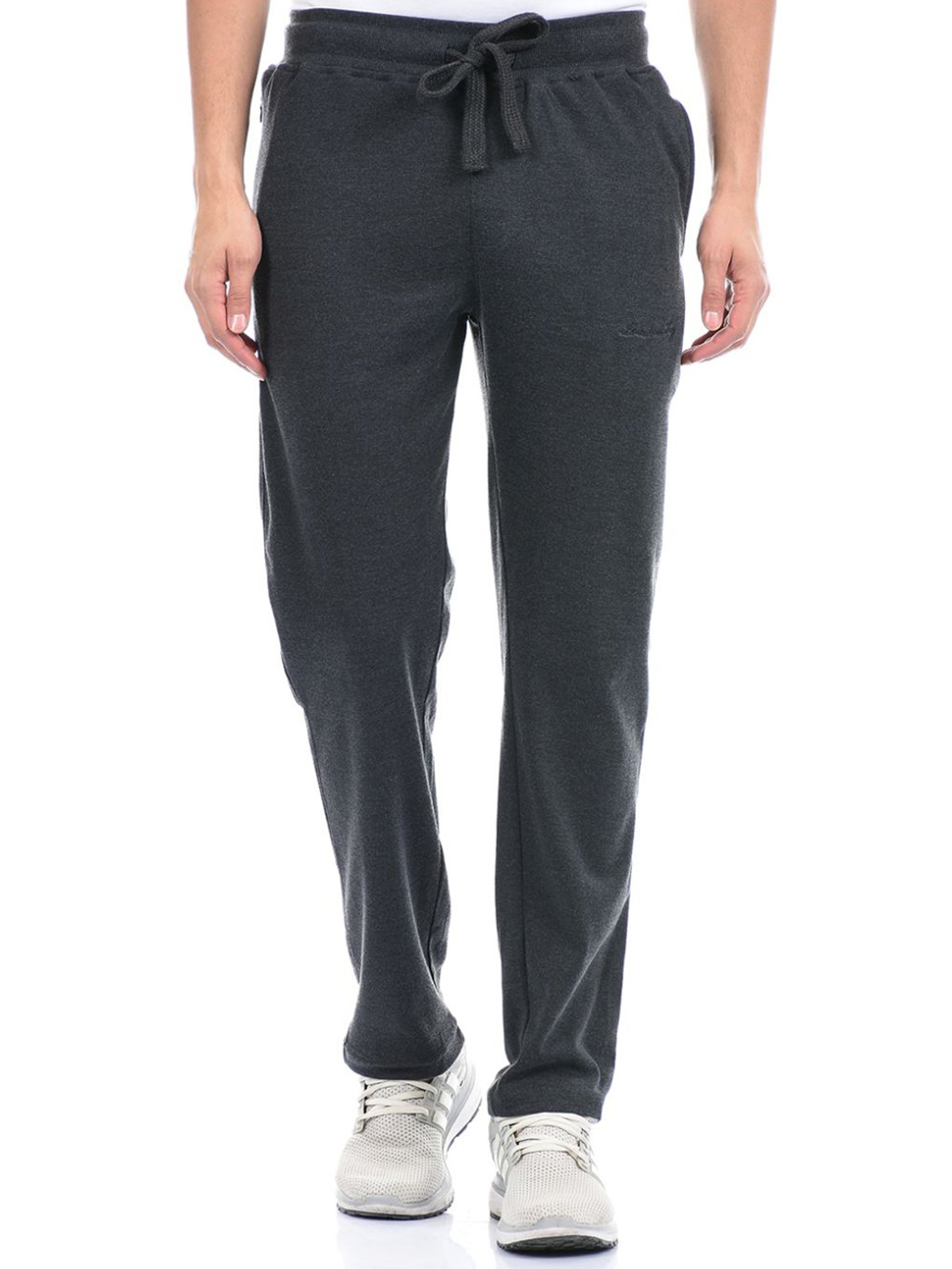 London Fog Grey Regular Fit Trackpants