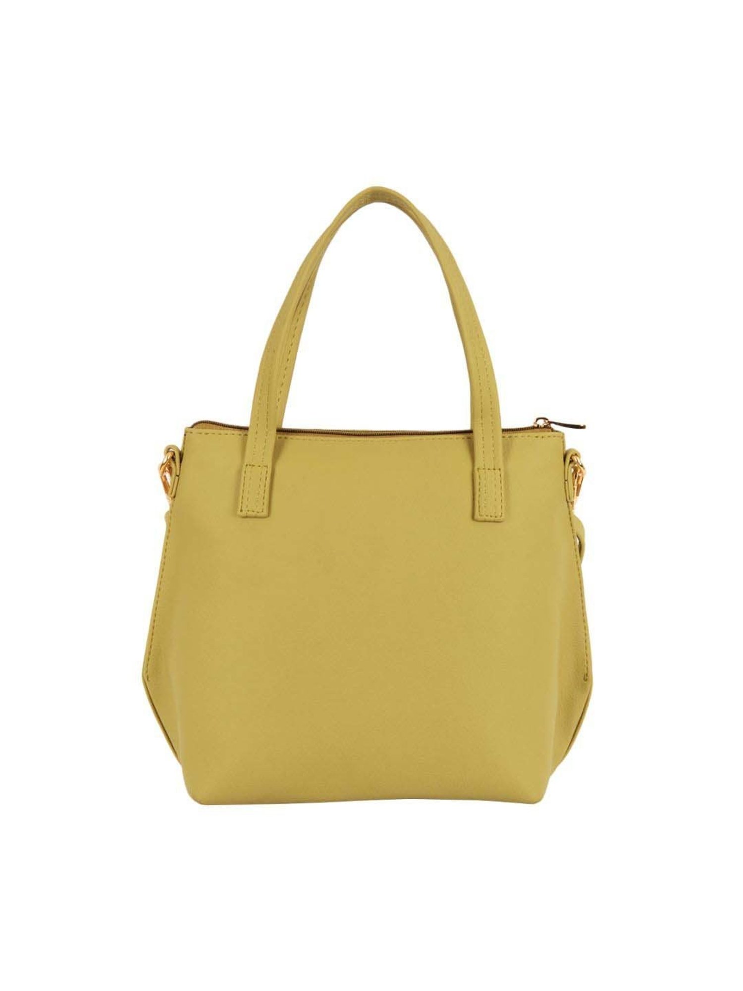 Baggit Leaf PVC Solid Tote Handbag