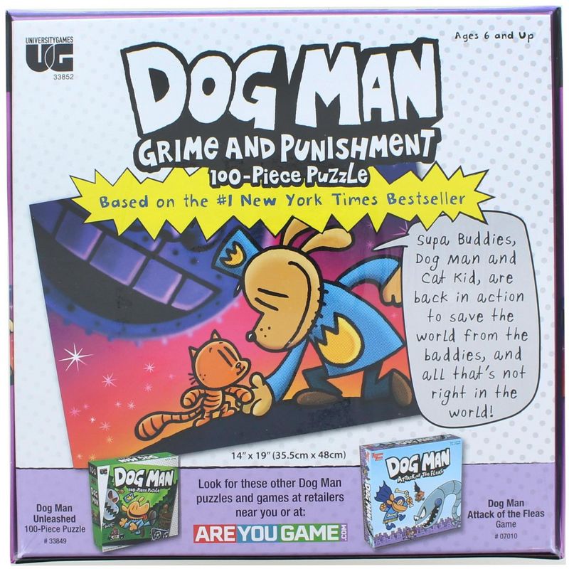 University Games Dog Man 100 Piece Jigsaw Puzzle