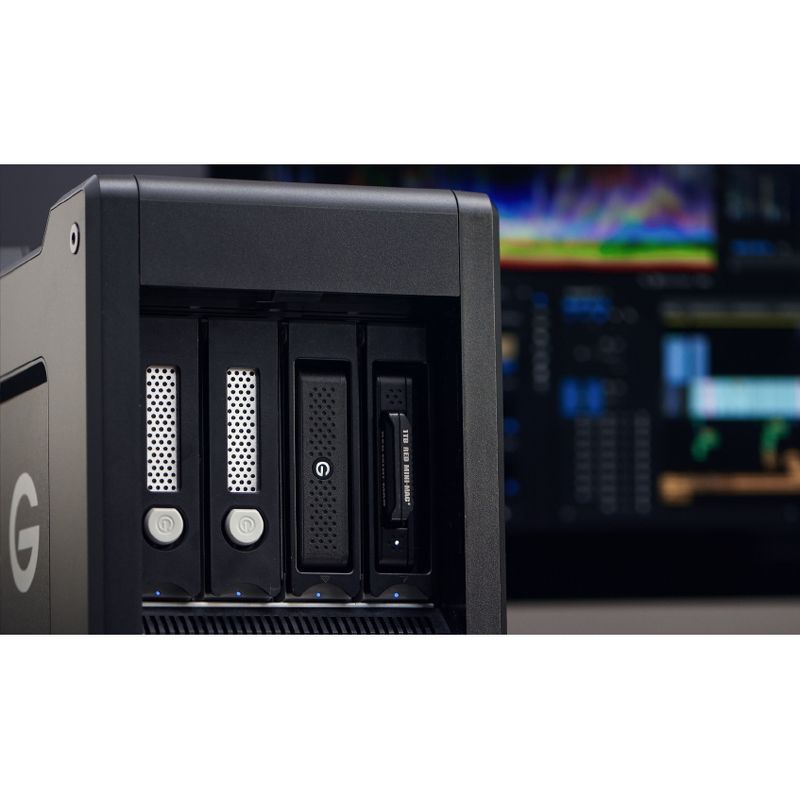 G-Technology G-SPEED Shuttle SSD 8-Bay Storage System - 8 x SSD Supported - 16 TB Supported SSD Capacity - 16 TB Total Installed SSD Capacity