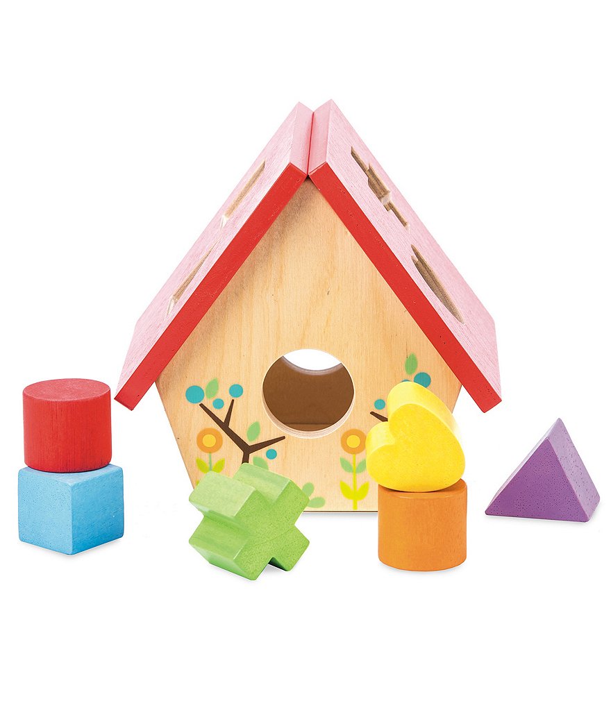 Le Toy Van Petilou Bird House Shape Sorter