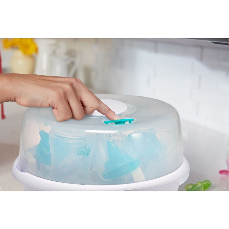 Nanobebe Baby Bottles Sippy Cups & Accessories Microwave Steam Sterilizer