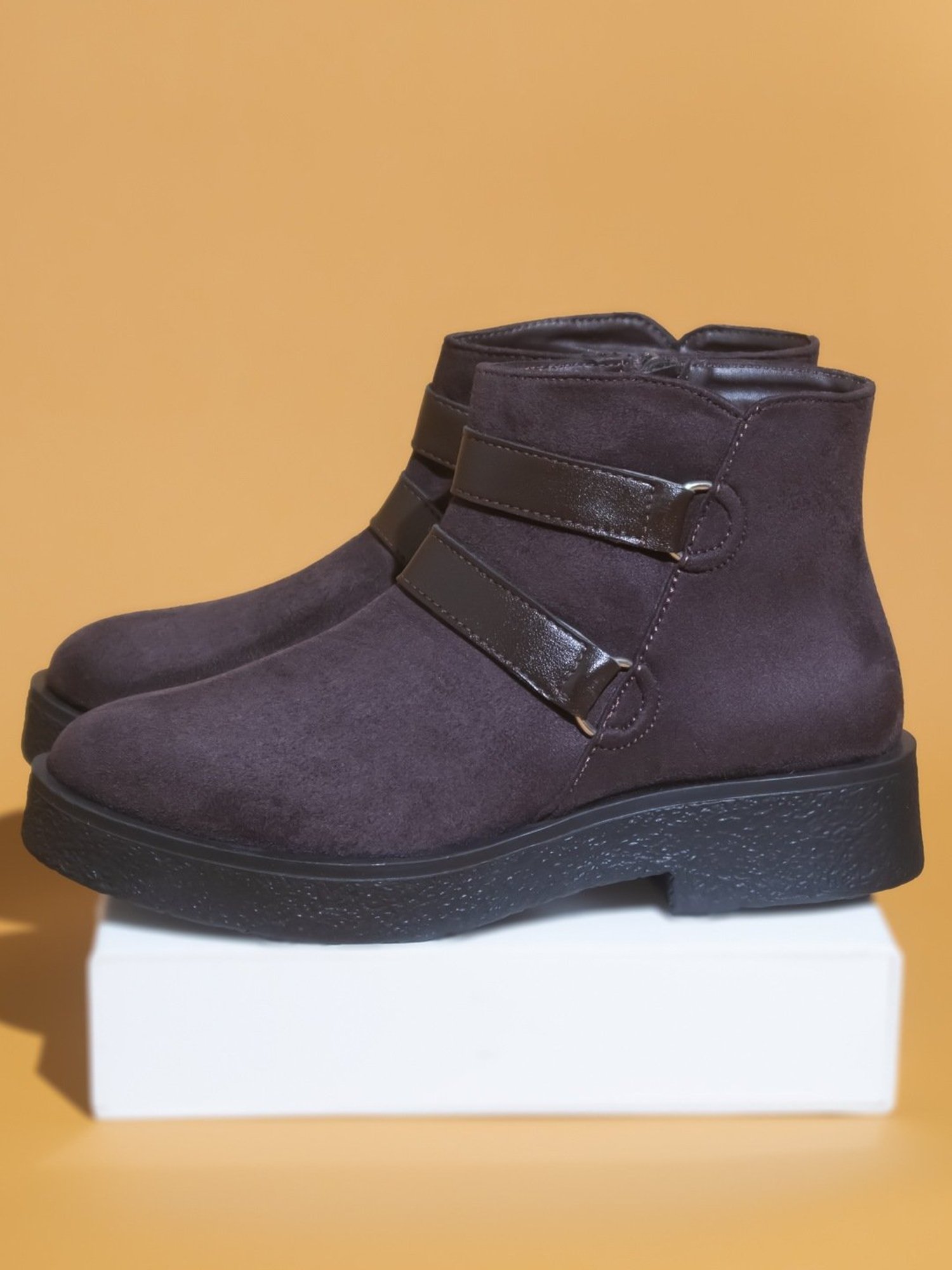 Inc.5 Women's Brown Casual Boots