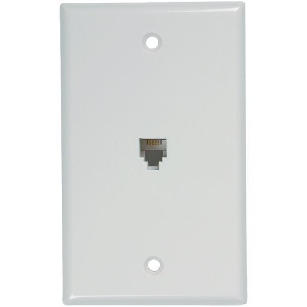 Phone Jack Wall Plate