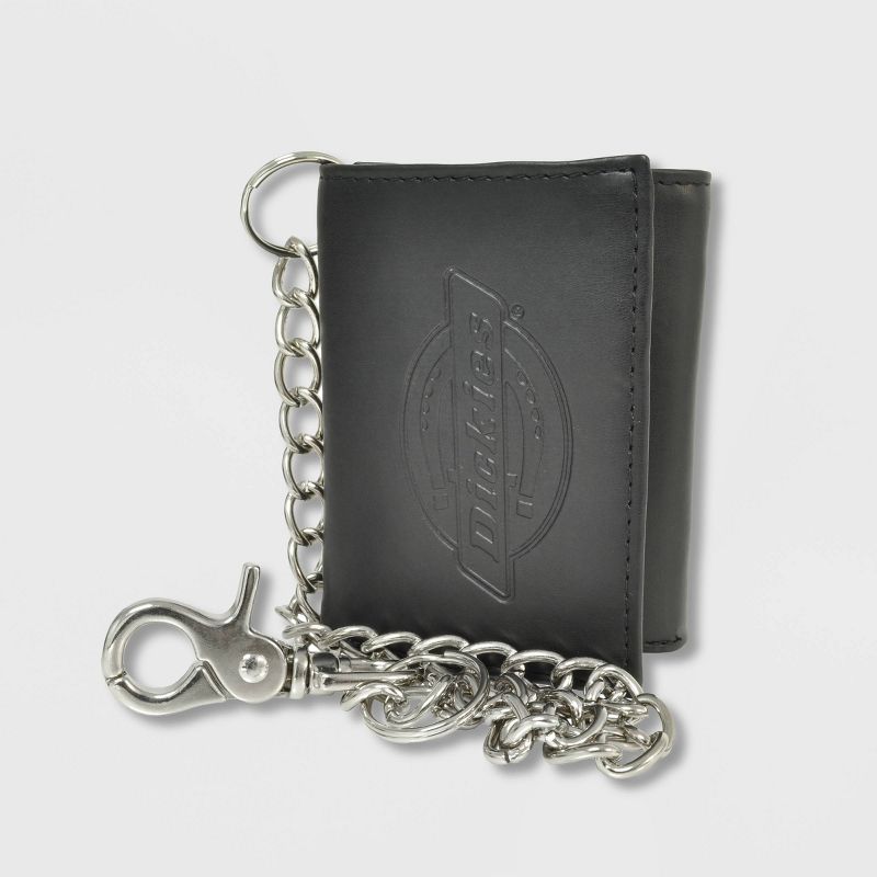 Dickies Men's Trifold RFID Wallet - Black