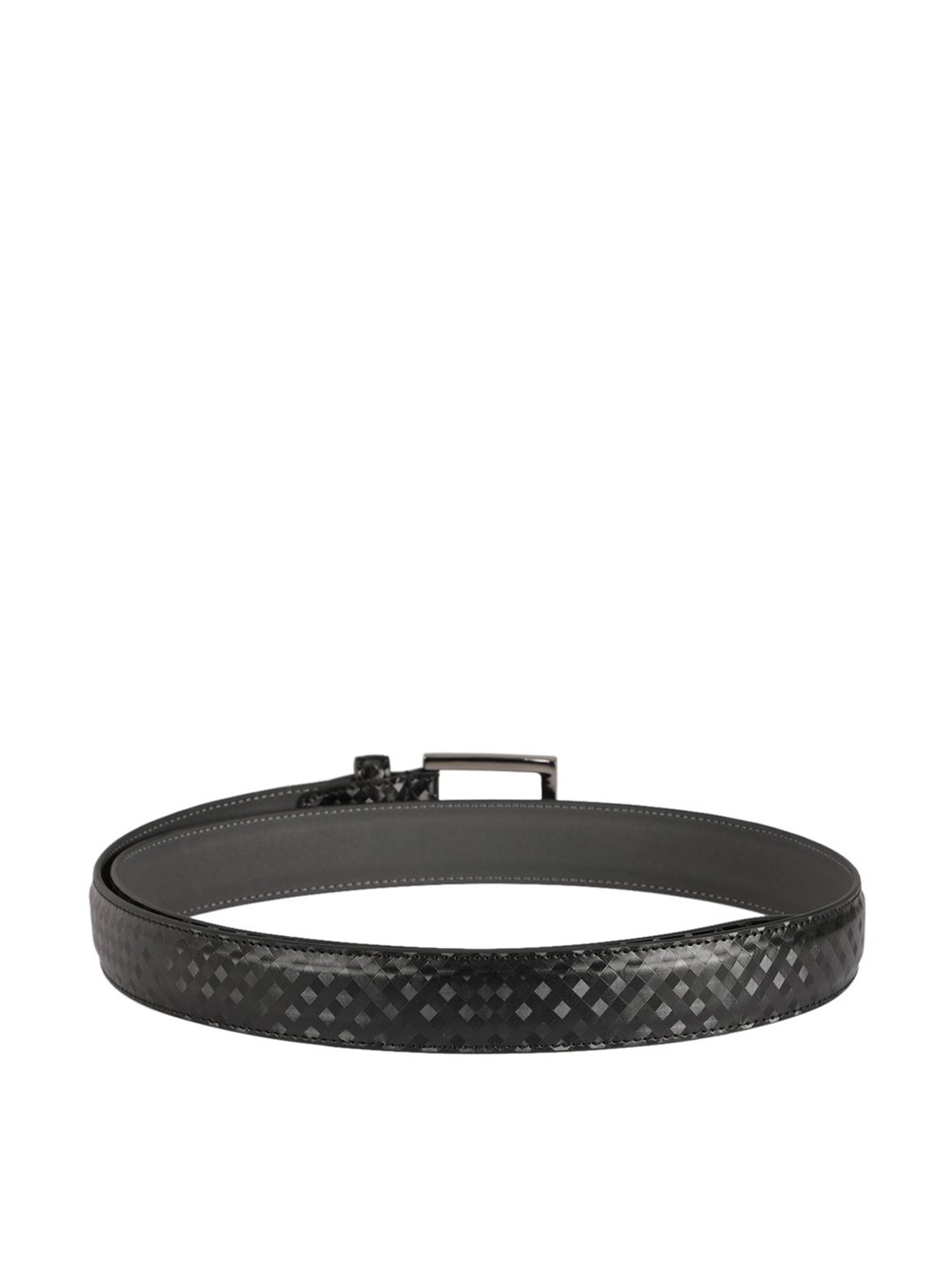 Alvaro Castagnino Black Waist Belt for Men