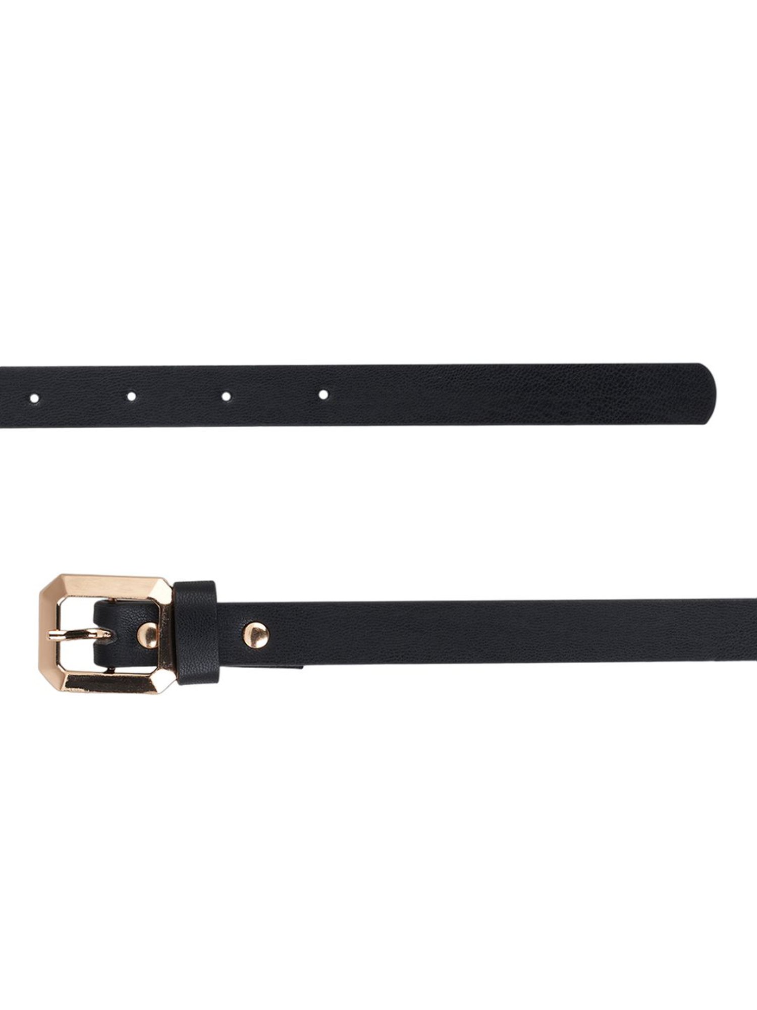 Hidesign Mariko Brown Solid Leather Narrow Belt