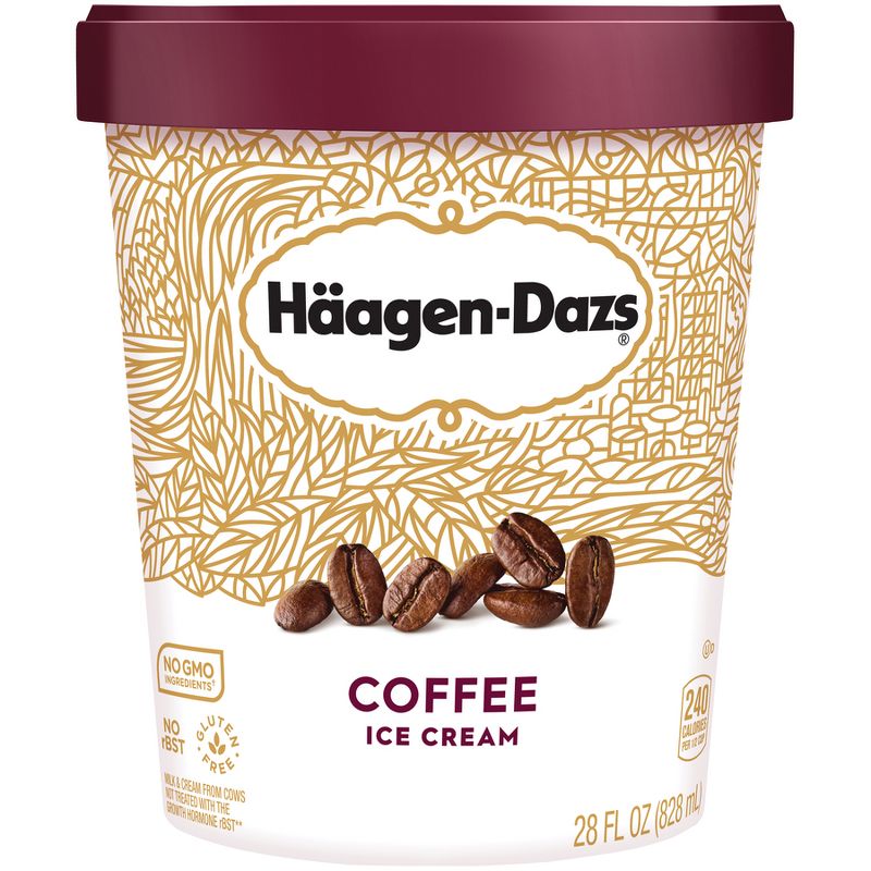 Haagen Dazs Coffee Ice Cream - 28oz