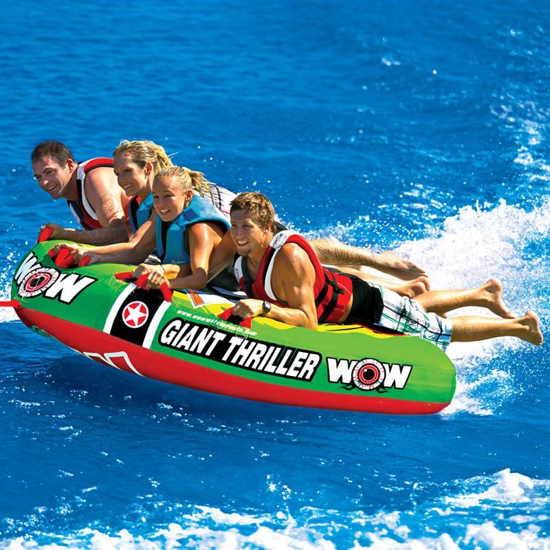 Airhead Boat 2 Section Tube 50-60 Foot Tow Rope for 4 Rider Towables | AHTR-42