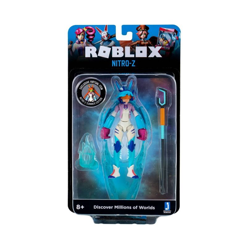 Roblox Imagination Collection - Nitr0-Z Figure Pack (Includes Exclusive Virtual Item)