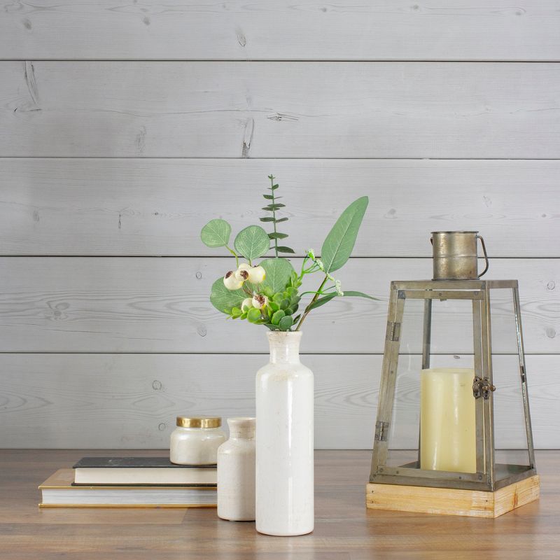 32" x 24" Artificial Palm Plant in Basket Stand - LCG Florals