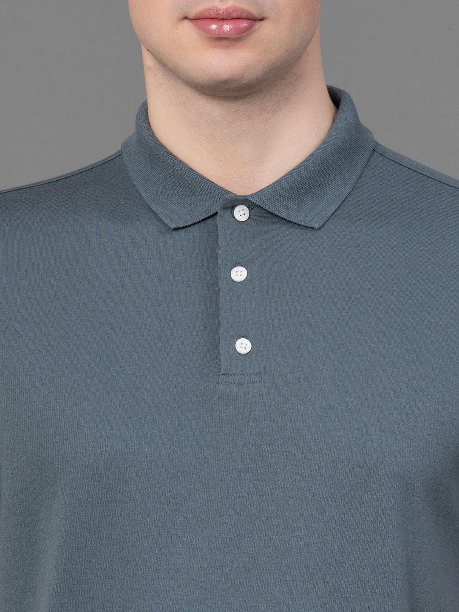 Levi's Pink Cotton Slim Fit Texture Henley T-Shirt