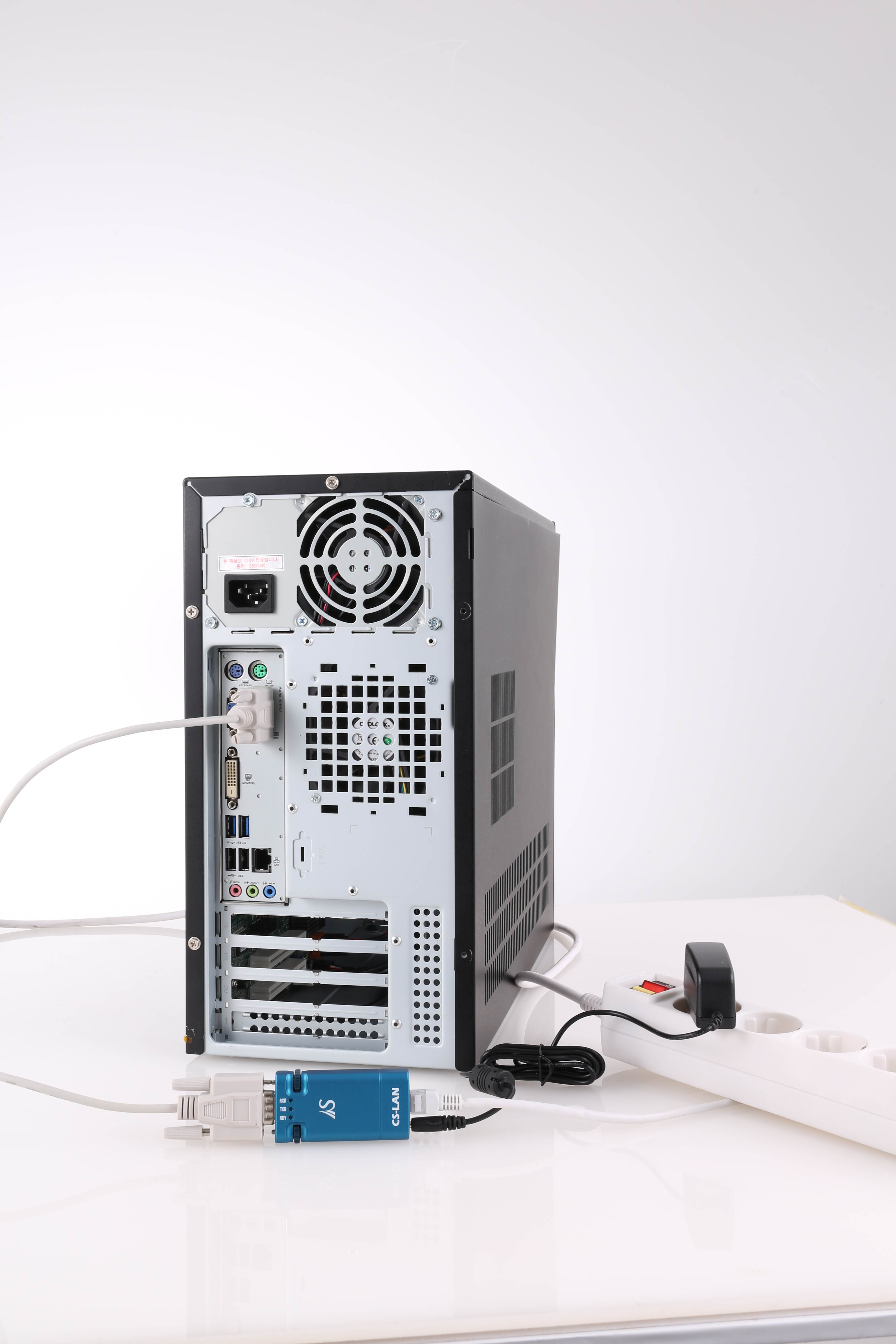 SystemBase - RS232 Serial to RJ45 Ethernet Adapter/IP Device Server Ethernet Converter (CS-LAN)