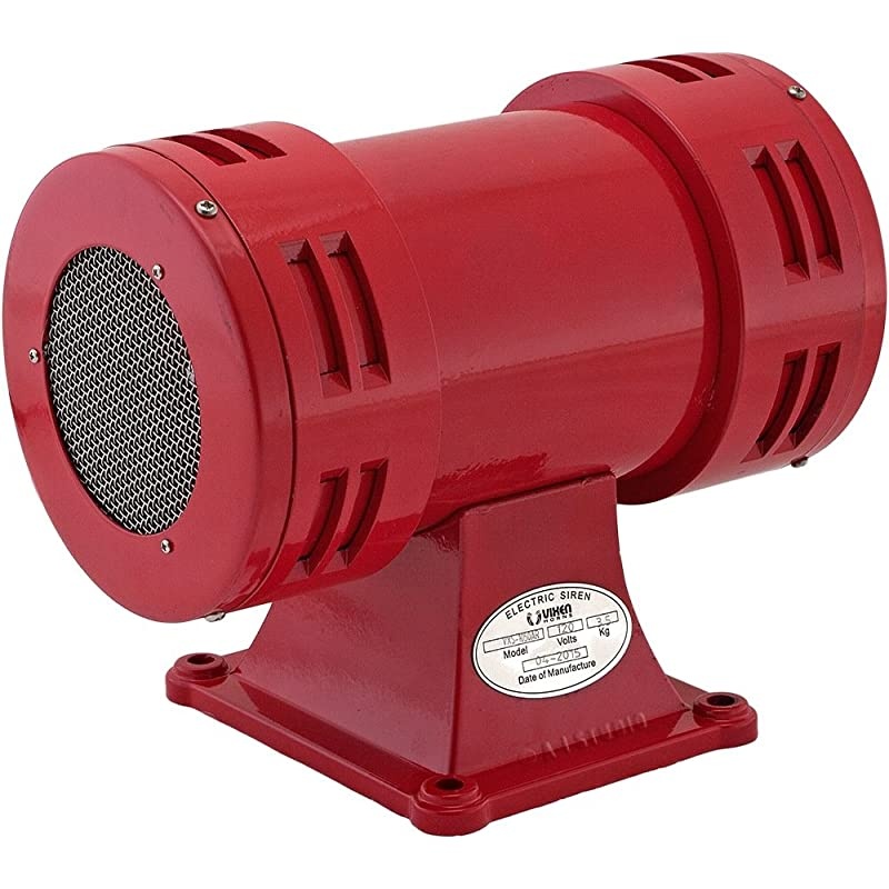 Loud Industrial Electric Motor Driven Alarm/Siren (Air Raid) 120V VXS-1050AR