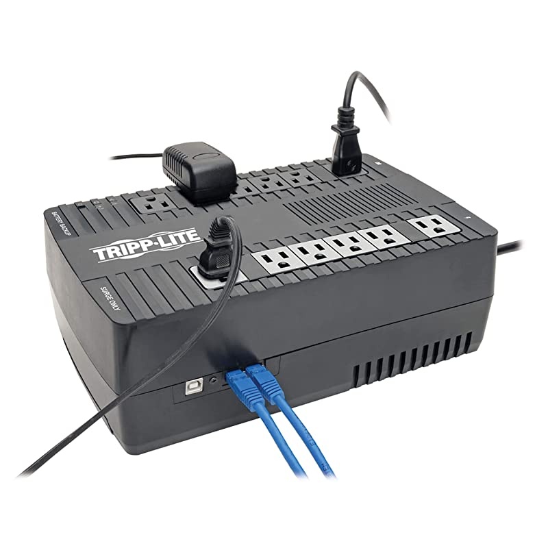 900VA UPS Battery Backup 480W AVR Line Interactive USB UltraCompact AVR900U