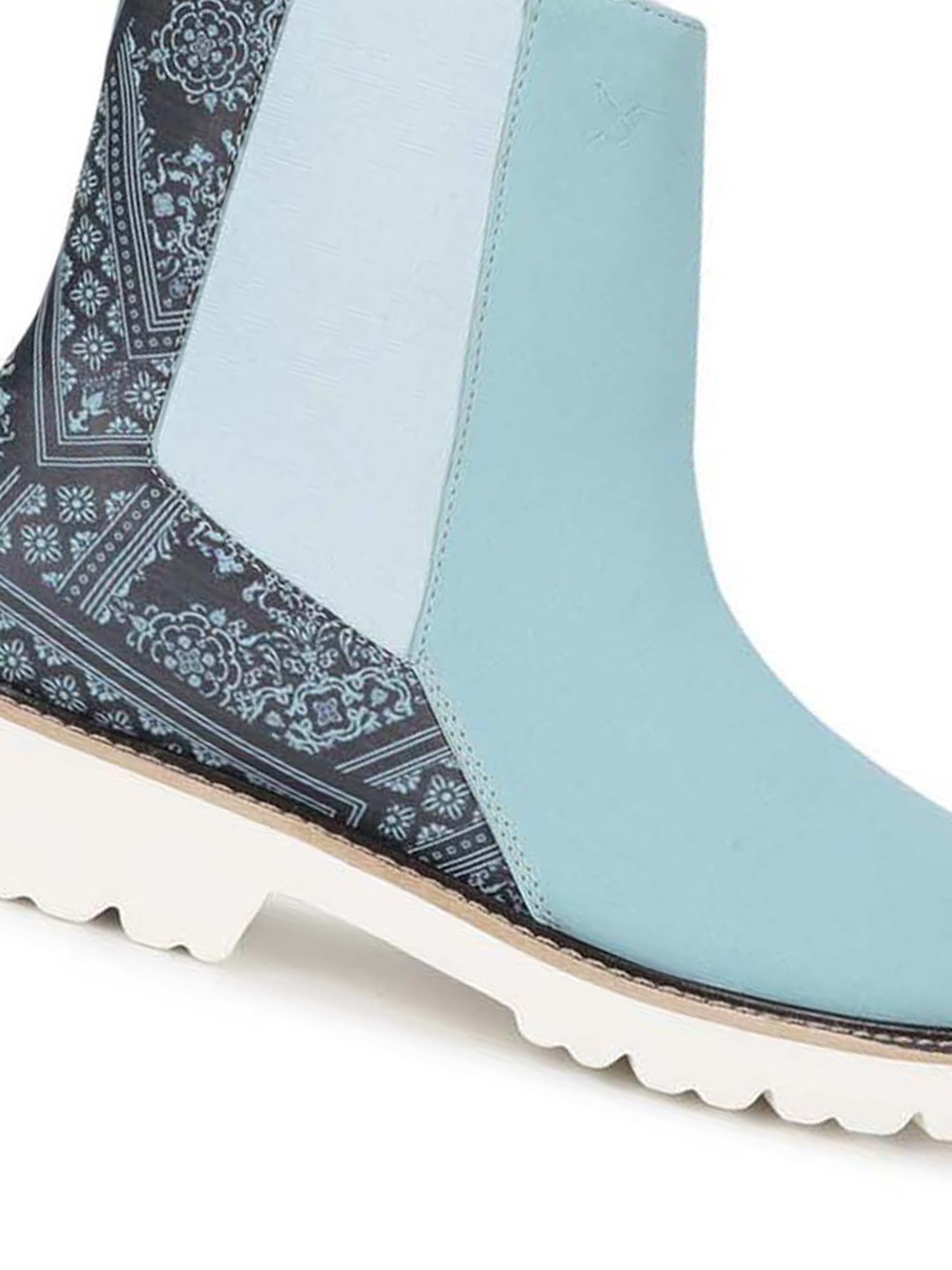 Yoho Women's Blue Chelsea Boots