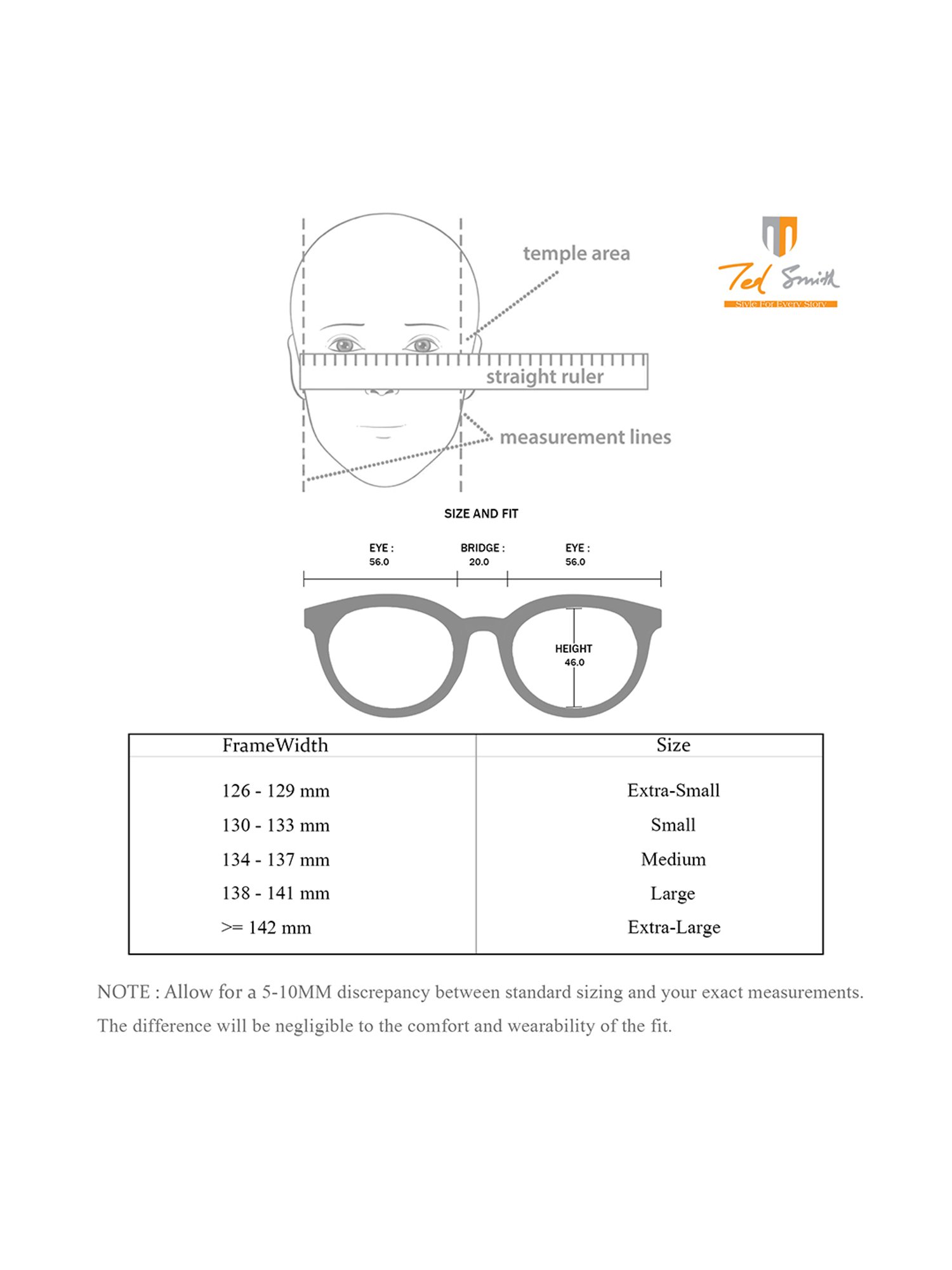 Ted Smith Grey Aviator UV Protection Unisex Sunglasses