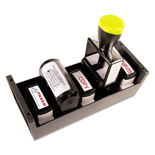 Stamp Tray Plastic 3-5/8"x8-7/8"x3" Gray