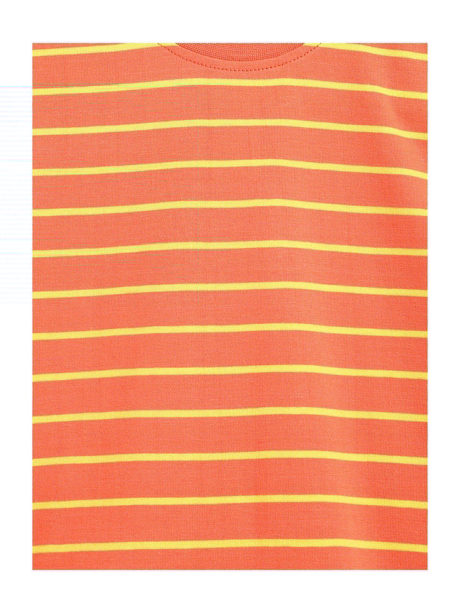 Campana Kids Orange & Turquoise Printed Top with Skirt