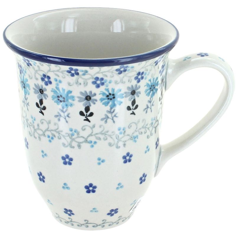 Blue Rose Polish Pottery Celeste Large Coffee Mug