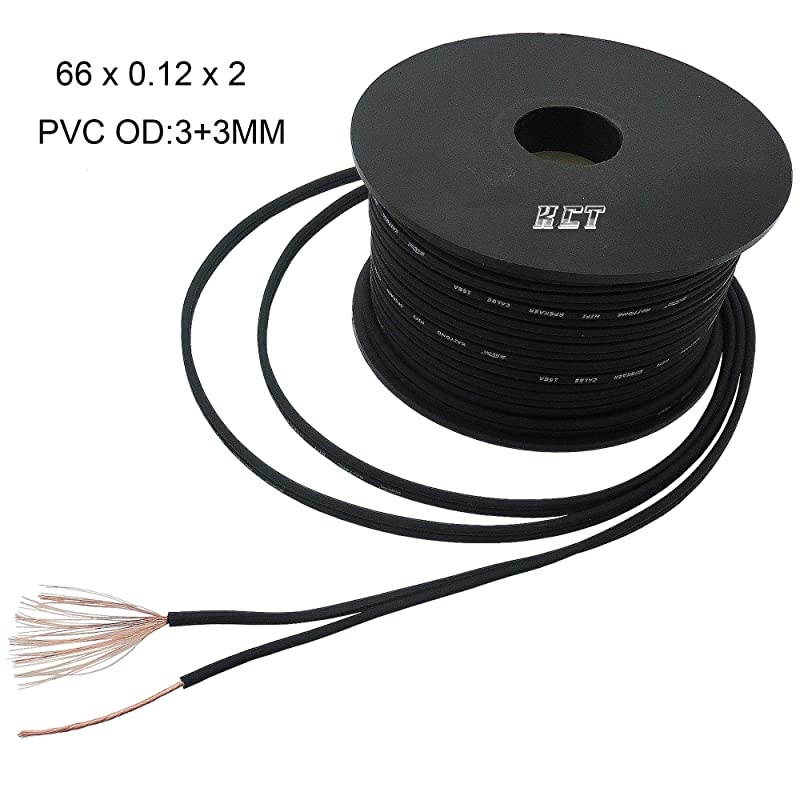 Gauge Speaker Cable Speaker Wire 100Feet Black