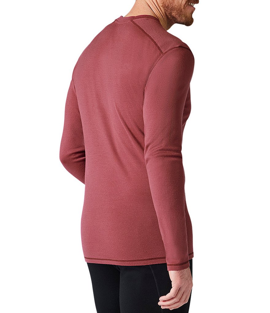 Smartwool Slim-Fit Merino Wool 250 Baselayer Solid Plant-Based Dye Logo Tee